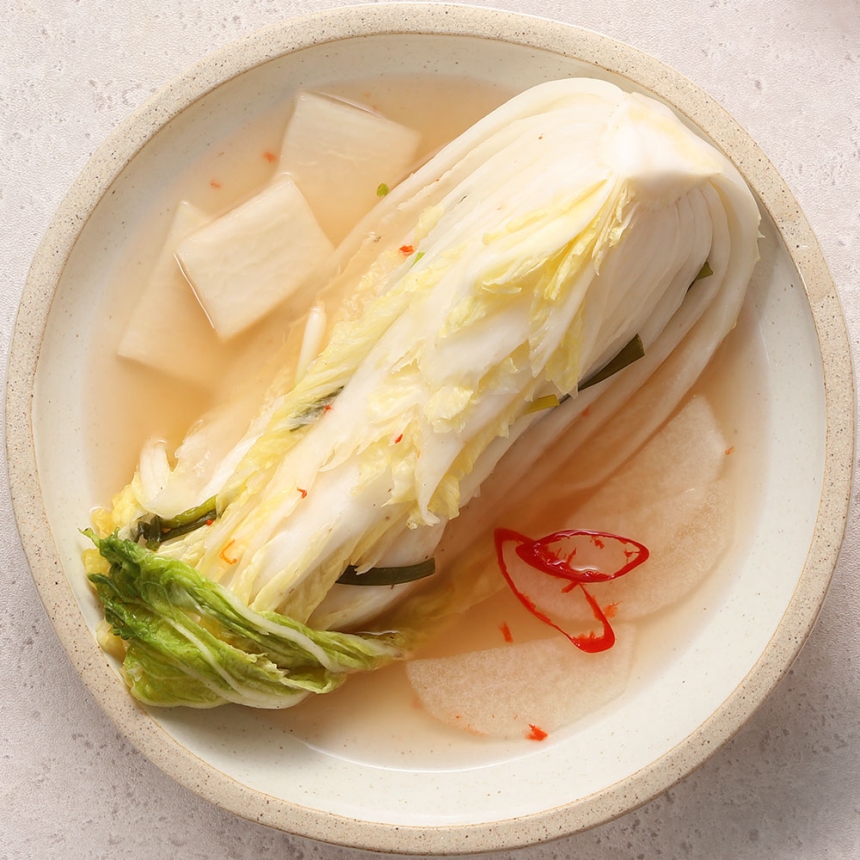 백김치(800g), 맛있는 가정식 반찬, 집밥, 국산 배추